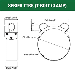 T-Bolt Clamp Stainless Steel