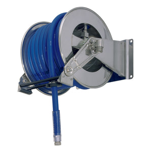 Retractable SS Hose Reel 18M x 3/4" Hose
