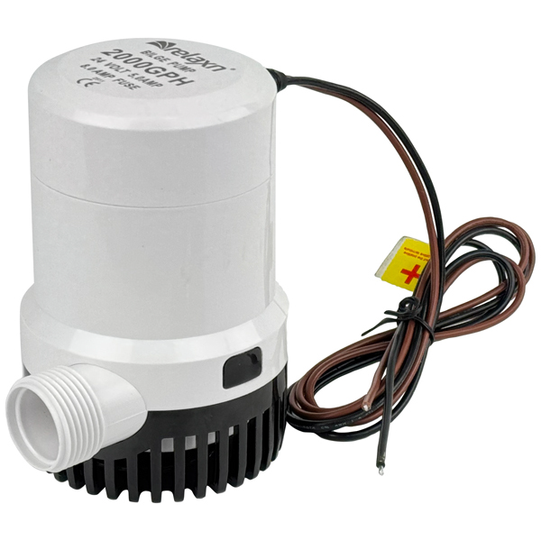 Relaxn Bilge Pump 2000 GPH 12V | Hose Suppliers Australia