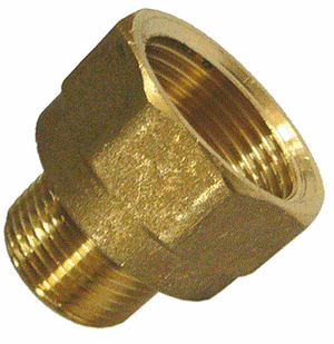 Screwed Brass Adaptor Male Female