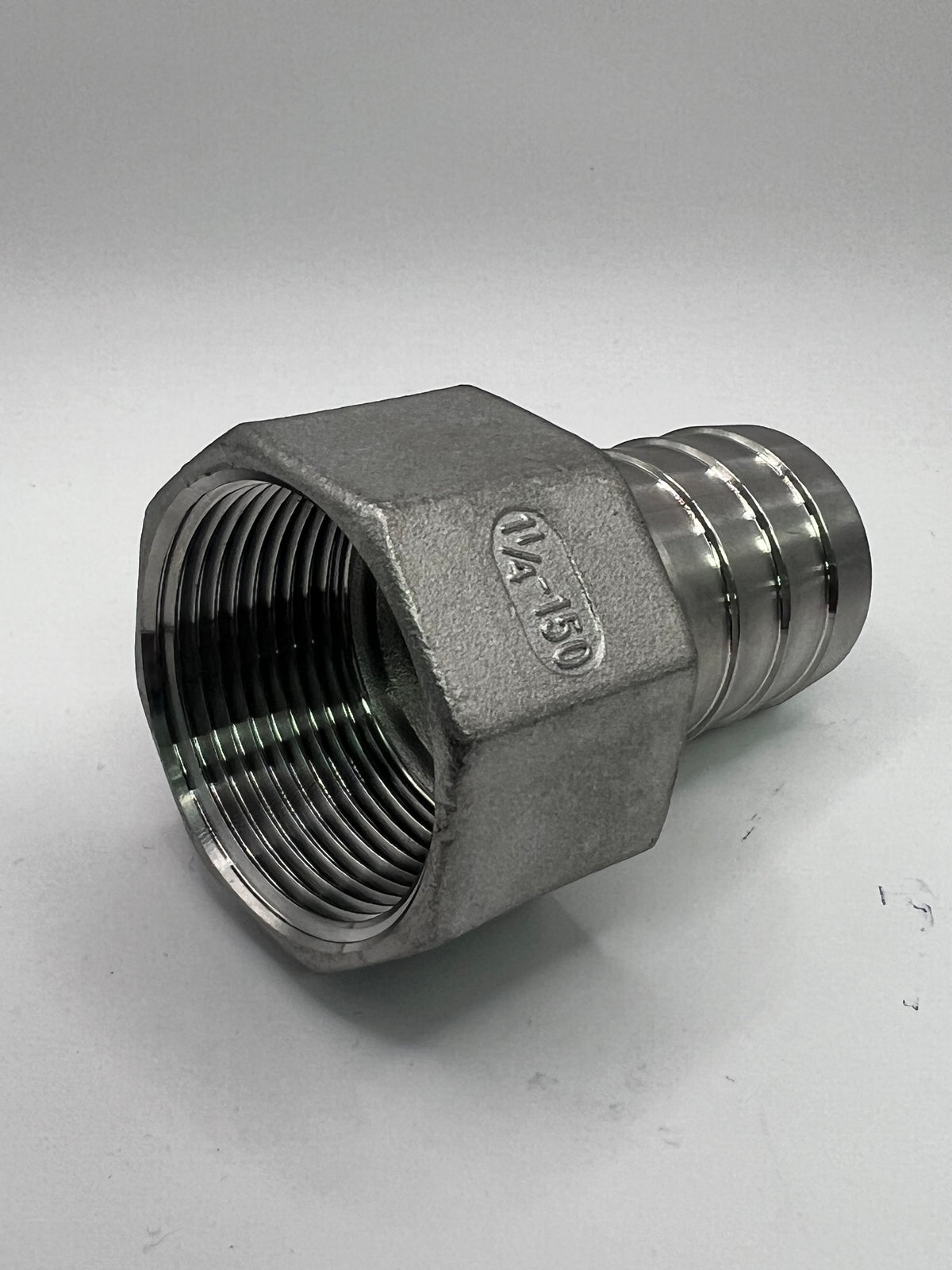 Stainless Steel Hose Tail x Female BSP