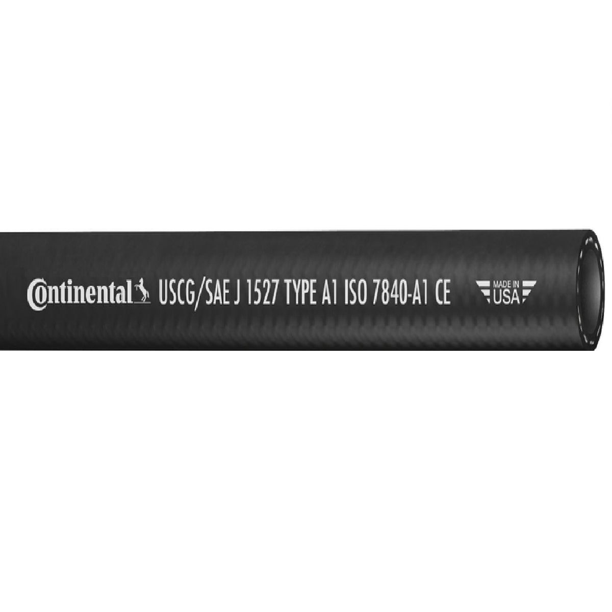 Continental marine fuel hose – USCG/SAE J1527 Type A1 ISO 7840-A1 CE – Made in USA