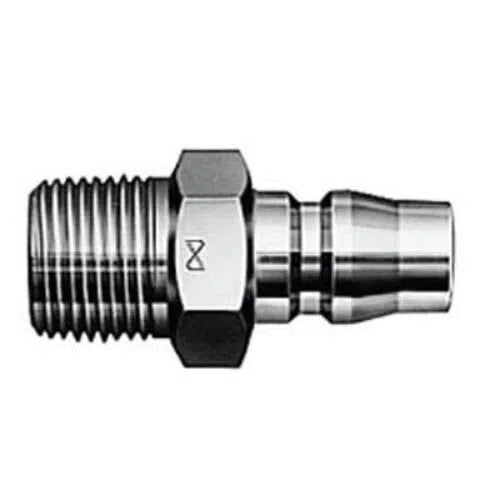 Nitto male air coupling with male BSP thread fitting