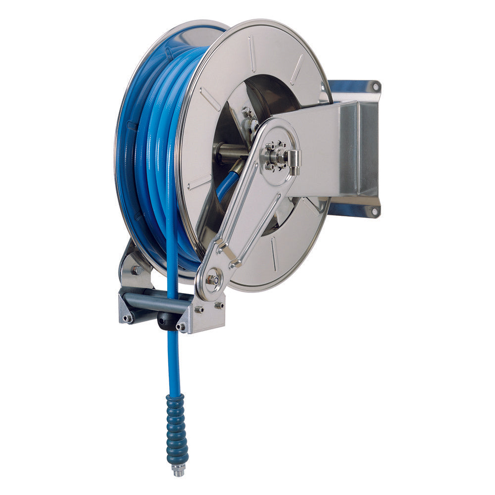 Retractable SS Hose Reel 35M x 1/2" Hose