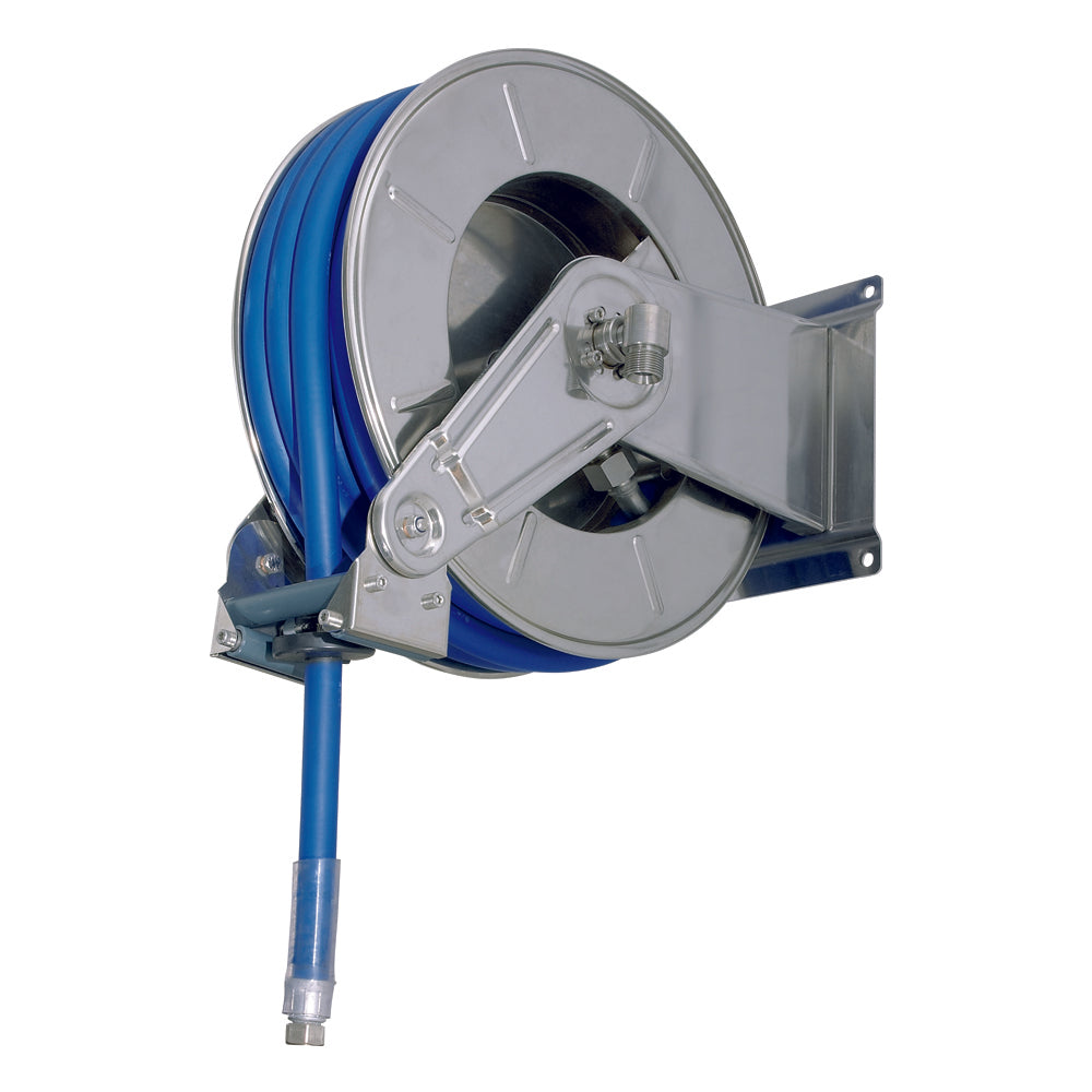 Retractable SS Hose Reel 20M x 3/4" Hose