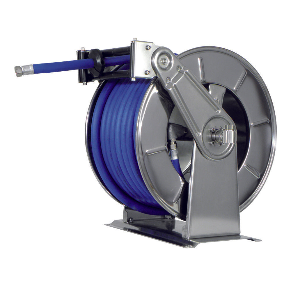 Retractable SS Hose Reel 35M x 3/4" Hose