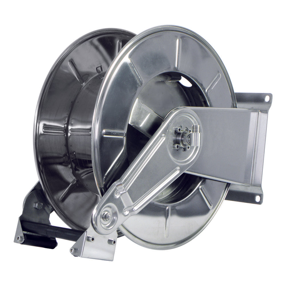 Retractable SS Hose Reel 60M x 3/8" Hose
